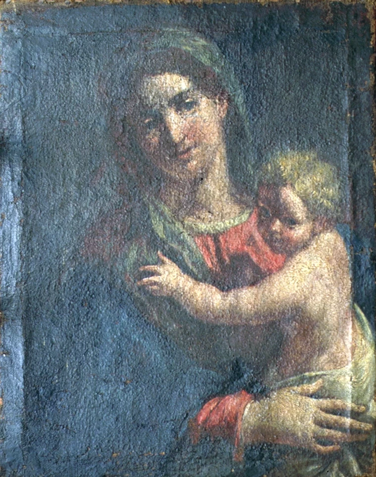 Madonna con Bambino - Montebelluna, Treviso, attribuito